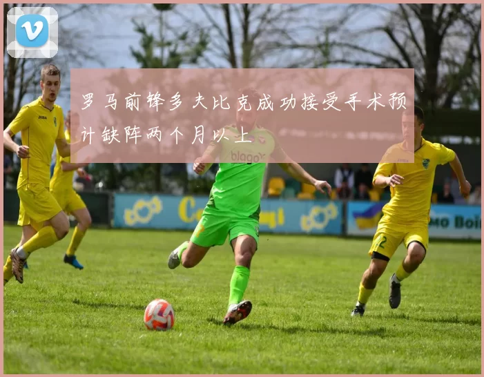 罗马前锋多夫比克成功接受手术预计缺阵两个月以上
